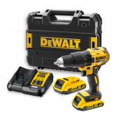 Шуруповёрт DCD777D2T-QW бесщеточный 18 В Li-ion, 2x2.0 А/ч DeWALT