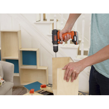 Шуруповёрт BDCDD12USB-XJ GoPak 12В USB BLACK+DECKER-4