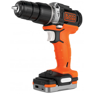 Шуруповёрт BDCHD12S1-XJ ударный GoPak 12 В USB BLACK+DECKER-2