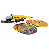 Угловая шлифмашинка DWE492SD10-RK 230 мм, 2200 Вт DEWALT