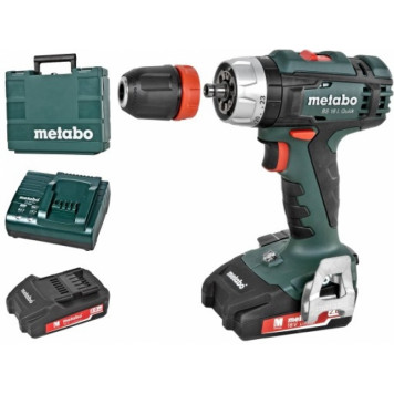 Шуруповёрт BS 18L Quick Аккумуляторный винтоверт 602320500 METABO-1
