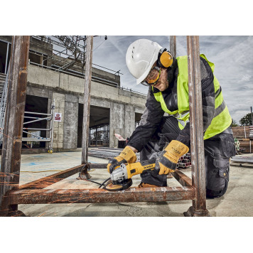 Угловая шлифмашинка DWE4357-QS бесщёточная 1700 Вт, 125 мм DEWALT-9