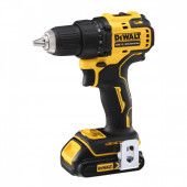 Шуруповёрт DCD708S2T-QW аккумуляторный 18 В Li-ion, 2х1,5 А/ч DEWALT