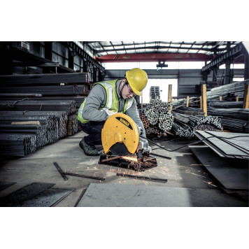 Пила D28730-QS монтажная 2300 Вт под абразивные диски 355 мм DEWALT-4