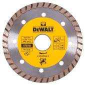 Диск DT3702-QZ алмазный Turbo универсальный 115х22,23, h = 7 мм DEWALT