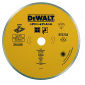 Диск DT3733-XJ алмазный сплошной по керамике 254х25,4, h=8 мм DEWALT