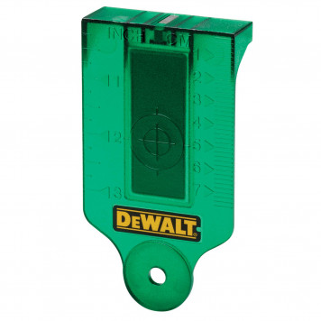 Мишень DE0730G-XJ лучеуловитель для зеленого лазера DEWALT