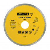 Диск DT3714-QZ для плиткореза DWC410 110х20 мм, h=5 мм DEWALT