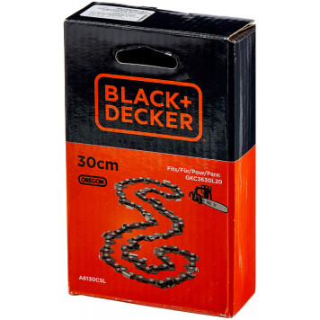 Цепь A6130CSL-XJ для цепной пилы GKC3630L20, 30 см BLACK+DECKER-1