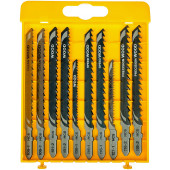 Полотно DT2290-QZ набор по дереву (DT2165, DT2166, DT2177, DT2075, DT2050, DT2168) 10 шт DEWALT