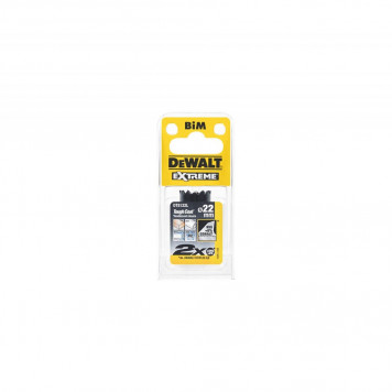Коронка DT8122L-QZ биметаллическая COBALT, 22х38 мм DEWALT-1