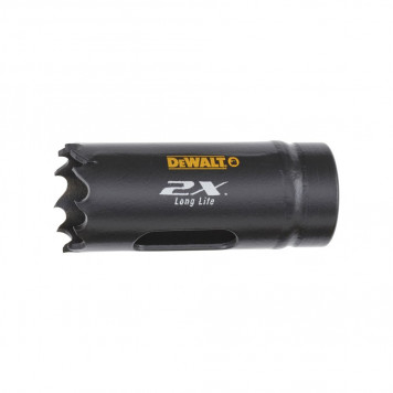 Коронка DT8122L-QZ биметаллическая COBALT, 22х38 мм DEWALT