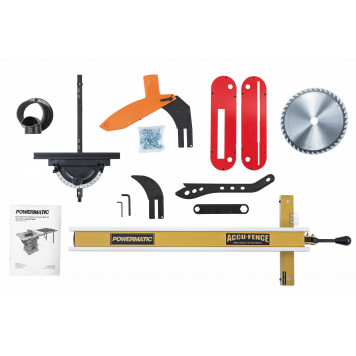 Пила PM1000 циркулярная Powermatic 250 мм, 2 кВт, 230 В JET-14