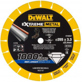 Диск DT40257-QZ алмазный отрезной по металлу 355x25 мм DEWALT