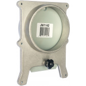 Задвижка JW-1142 D-100 мм для регулировки и перекрытия потока, алюминий