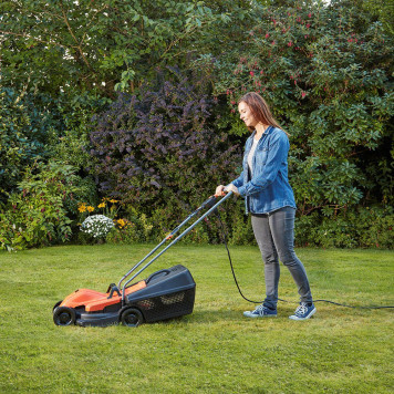 Газонокосилка BEMW451-QS электрическая колесная 32 см, 1200 Вт BLACK+DECKER-4