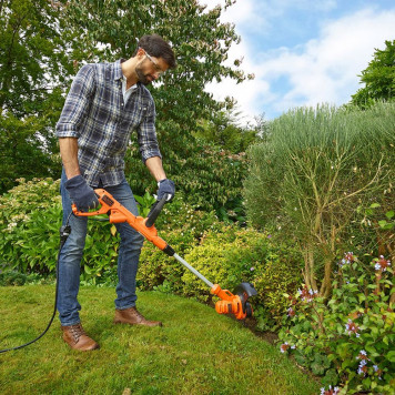 Триммер BESTA525-QS электрический 25 см, 450 Вт, AFS-4