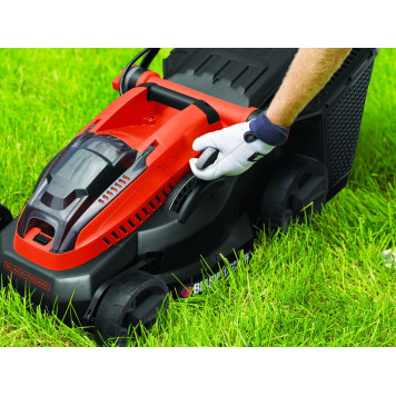 Газонокосилка CLM3820L1-QW аккумуляторная колесная 1 АКБ 36 В x 2.0 Ач, 38 см BLACK+DECKER-1