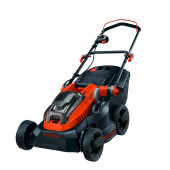 Газонокосилка CLM3820L2-QW аккумуляторная колесная 2 АКБ 36 В x 2.0 Ач, 38 см BLACK+DECKER