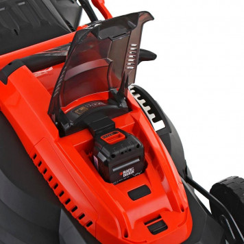 Газонокосилка CLM3820L2-QW аккумуляторная колесная 2 АКБ 36 В x 2.0 Ач, 38 см BLACK+DECKER-7