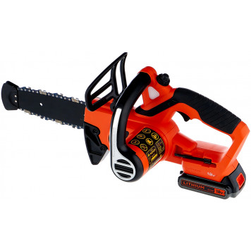 Пила GKC1820L20-QW аккумуляторная цепная 18 В x 2 Ач, 20 см BLACK+DECKER-2