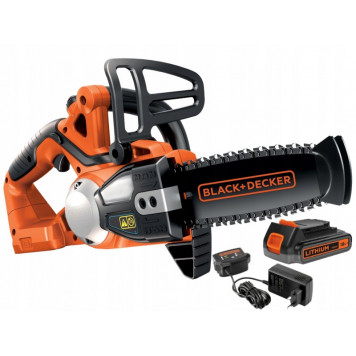 Пила GKC1820L20-QW аккумуляторная цепная 18 В x 2 Ач, 20 см BLACK+DECKER Пила GKC1820L20-QW аккумуляторная цепная 18 В x 2 Ач, 20 см BLACK+DECKER