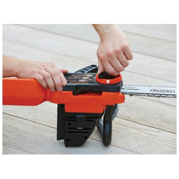 Пила GKC1825L20-QW аккумуляторная цепная 18 В, 2 Ач, 25 см BLACK+DECKER-7
