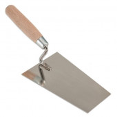 Мастерок 3350 трапеция 130 мм с деревянной ручкой 