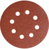 Круг KRONENFLEX наждачный PS18EK на липучке 125 мм с отверстием 1 шт (80)