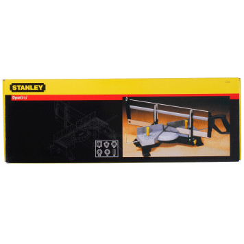 Стусло 1-20-800 для плотницкое работ металлическое регулируемое с ножовкой 560 мм STАNLEY-2