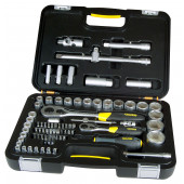 Набор 1-94-669 головок профессиональный 1/4", 1/2" EXPERT 77 предметов STАNLEY