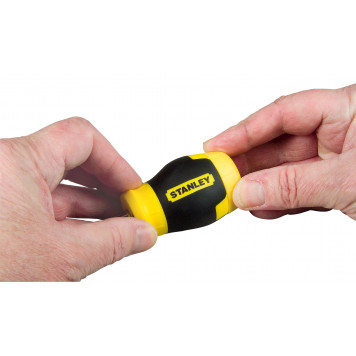 Отвёртка 0-66-357 MULTIBIT STUBBY со сменными вставками STАNLEY-10