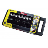 Набор 1-87-065 головок торцевых 1/2, 15 предметов STАNLEY