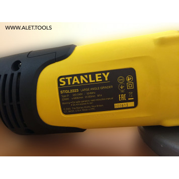 Угловая шлифмашинка STGL2223-B9 2200 Вт, 230 мм STАNLEY-1