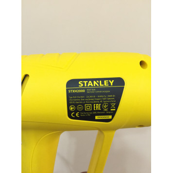 Термофен STXH2000-B9 300/500 л/мин, 50-450/90-600°C, 2000 Вт STАNLEY-4