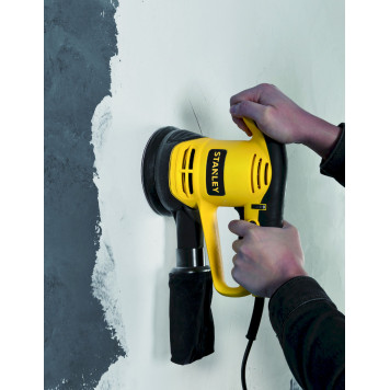 Шлифмашинка SRS480-RU эксцентриковая 125 мм, 480 Вт STАNLEY-4