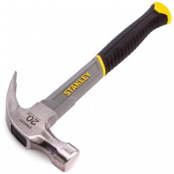 Молоток STHT0-51310 с гвоздодером FIBERGLASS 560 г.