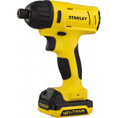 Шуруповерт SCI121S2K-RU импульсный 110Нм 12В Li-Ion 2 баткейс 1,5А/ч кейс STАNLEY
