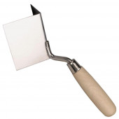 Кельма 3330 для внешних углов 80 мм с деревянной ручкой 