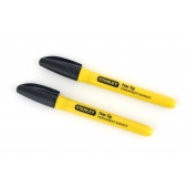 Маркер 0-47-316 STАNLEY с заострённым наконечником (чёрный), уп. 2 шт.