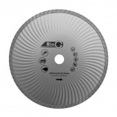 Диск RING алмазный Турбоволна 230х7х22,23 мм