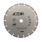 Диск RING алмазный СЕГМЕНТ 230х7х22,23 мм