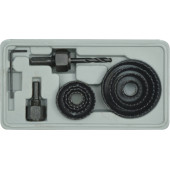 Фрезы 22570 кольцевые по дереву 19 - 65 мм, 11 шт. VOREL