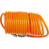 Шланг спиральный 81490 c быстросъемным соединением (полиэтилен) 6х8 мм, 5 м VOREL