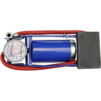 Насос 82000 ножной с манометром VOREL Насос 82000 ножной с манометром VOREL