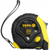 Рулетка 10122 с боковым фиксатором 2 м х 16 мм VOREL