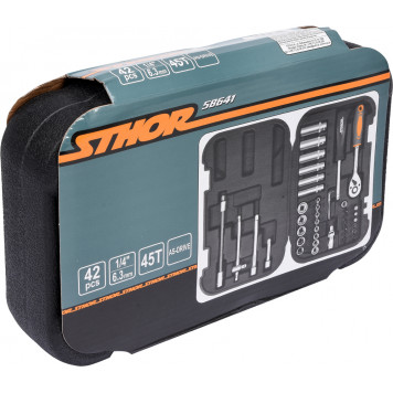 Набор 58641 инструмента 1/4" 42 предмета XS STHOR-2