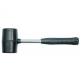 Молоток жестянщика 33557 резиновый, металлическая ручка, d-50 мм TUV/GS