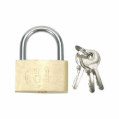 Замок 77250 навесной латунь 25 мм VOREL