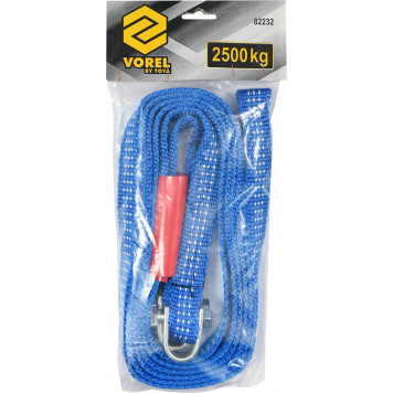 Трос 82232 буксировочный 2.5 т VOREL-1